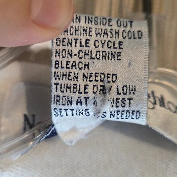 NORTON MCNAUGHTON White Cardigan Size Large [0304] - Picture 9 of 10